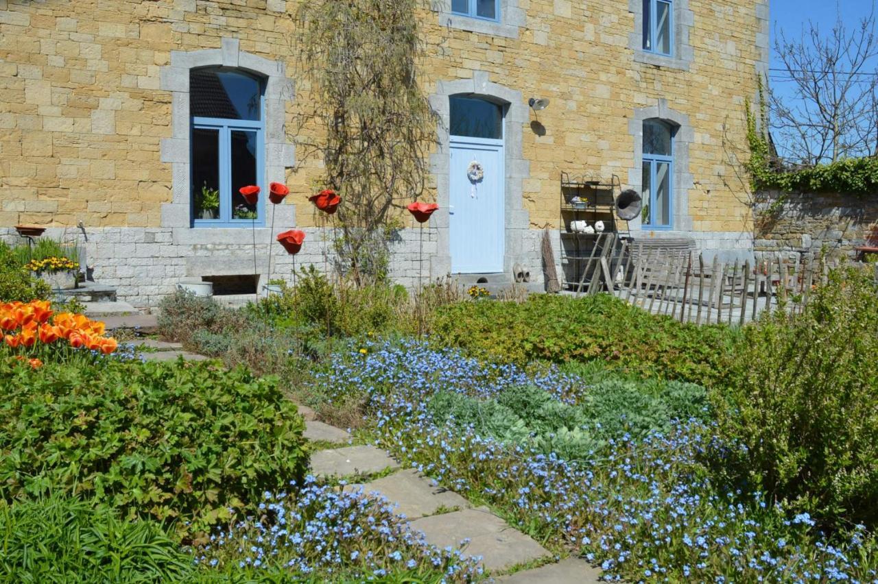 Aux 4 Saules De 4 Wilgen Bed & Breakfast Modave Eksteriør bilde