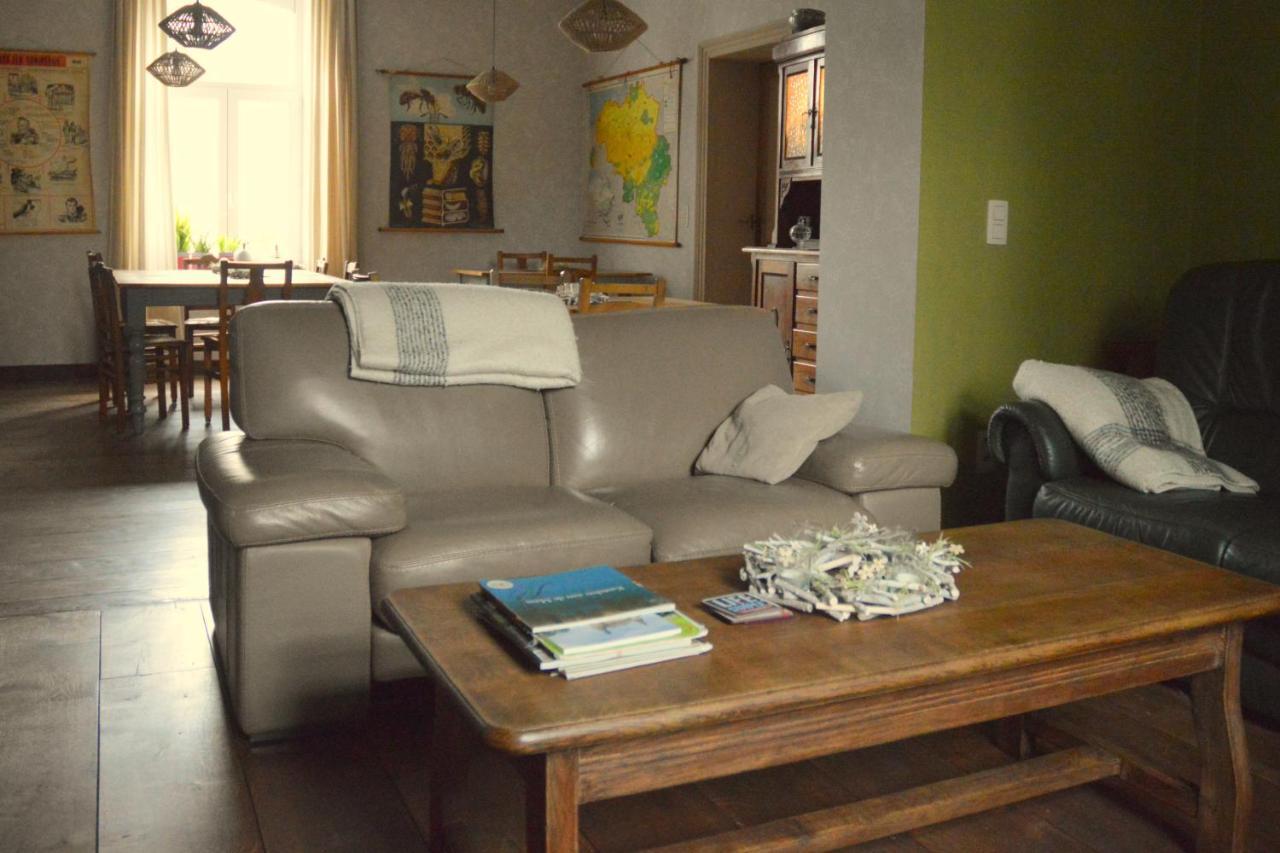 Aux 4 Saules De 4 Wilgen Bed & Breakfast Modave Eksteriør bilde