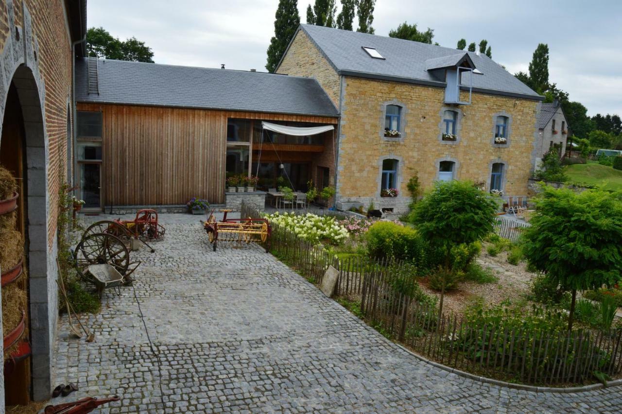 Aux 4 Saules De 4 Wilgen Bed & Breakfast Modave Eksteriør bilde