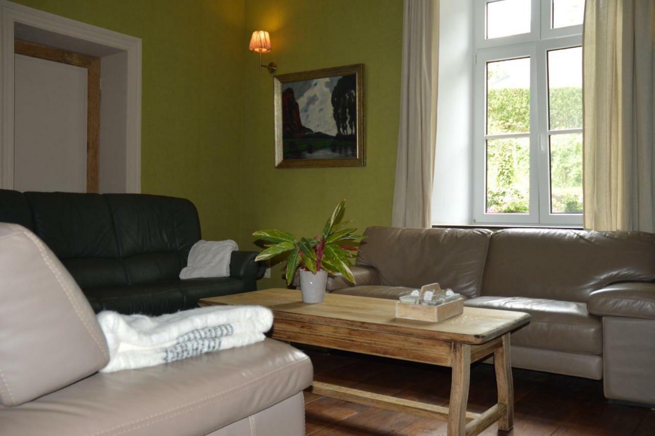 Aux 4 Saules De 4 Wilgen Bed & Breakfast Modave Eksteriør bilde