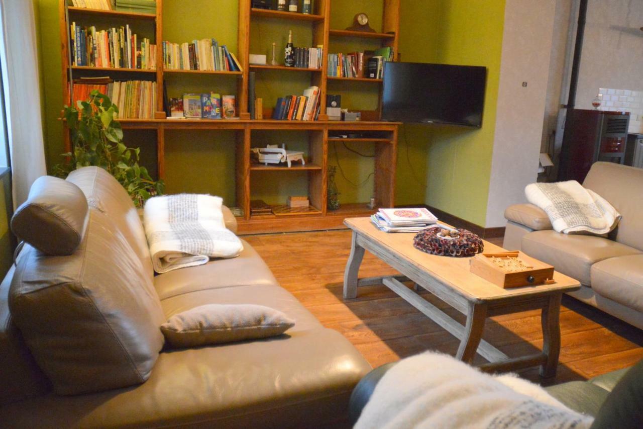 Aux 4 Saules De 4 Wilgen Bed & Breakfast Modave Eksteriør bilde
